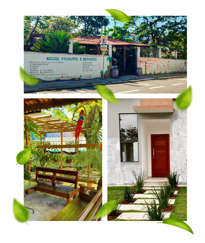 santos floricultura - jardinagem e paisagismo